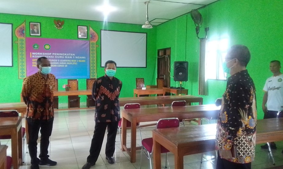 Survei ke Ngawi, Kepala BDK Surabaya Silaturahmi Sembari Jelaskan Model Pelatihan Tahun 2021